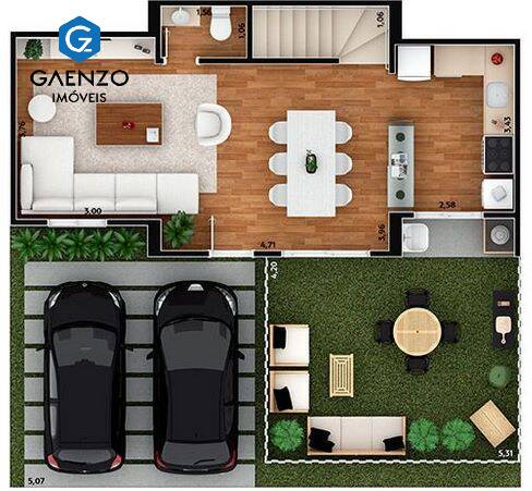 Casa de Condomínio à venda com 3 quartos, 147m² - Foto 21